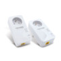 Kit de 2 adaptateurs CPL NetSocket Duo 600 avec prise gigogne de la marque Metronic
