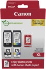 Pack de 2 cartouches d’encre originales PG-575/CL-576 CMJN XL de la marque Canon