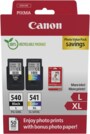 Pack de 2 cartouches d'encre originales Canon PIXMA PG-540 L et CL-541 XL CMJN