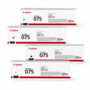Pack de 4 cartouches de toner originales 075 CMJN de la marque Canon