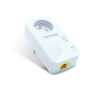 Adaptateur CPL NetSocket 600 avec prise gigogne de la marque Metronic