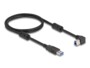 Câble USB-A vers USB-B coudé 1 m de la marque DeLock