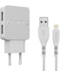 Chargeur secteur double USB 3,4 A avec câble Lightning de la marque Energizer