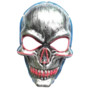 Masque lumineux Silver Skull de la marque Cotillons d’Alsace