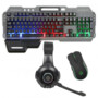Pack gaming filaire avec souris TEA 287, clavier TEA282 et casque audio TES244