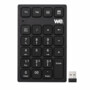 Pavé numérique sans fil 2,4 GHz et bluetooth avec touches chiclet et récepteur USB