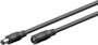 Rallonge DC 2,1 x 5,5 mm coloris noir 3 m de la marque Goobay