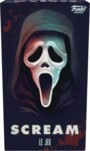 Boîte du jeu Scream Le Jeu avec masque Ghostface éclairé en rouge et bleu