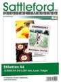 12 feuilles A4 autocollantes