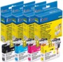 4 cartouches compatibles Brother LC-123 - CMJN iColor