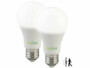 2 ampoules LED avec capteur de mouvement E27