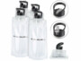 4 bouteilles pliables pour randonnée - 0,9