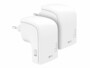 Pack de 2 répéteurs wifi WLR-760.ac avec 2 câbles réseau et mode d'emploi en français