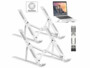 Lot de 2 supports mobiles en aluminium pour ordinateur portable.