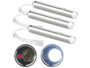 Lot de 3 lampes de poche à LED et pointeurs laser.