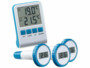 3 thermomètres numériques pour étangs et piscines avec récepteur radio LCD, IPX8