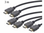 3 câble HDMI 2.0 4 k full HD 3 M