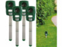 4 dispositifs anti-nuisibles solaire à ultrasons de la marque Exbuster
