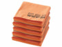 5 draps de bain microfibre orange de la marque PEARL