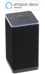 enceinte stereo bluetooth compatible alexa avec diffusion multiroom et commandes vocales echo auvisio qas-400