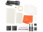 Kit de réparation pour écran d'appareil mobile avec lampe UV.