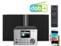 mini chaine hifi avec bluetooth radio fm dab+ numerique usb cd 2 haut parleur 60w irs-500 auvisio