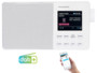 radio analogique fm numerique dab+ avec bluetooth couleur blanc dor310 vr radio