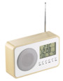 mini radio reveil fm avec ecran lcd et antenne auvisio