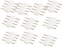 connecteurs raccordeurs pour extensions bandes led 4 broches blanc et rvb LAK LAC LAT LAM  luminea