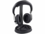 Support universel pour casque audio avec plateau spécial câble Auvisio