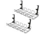 2 paniers à câbles, supports pour prises et organiseurs pour bureau de la marque Callstel