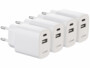 4 chargeurs secteur USB-A / USB-C 10 W