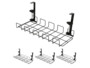 4 paniers à câbles, supports pour prises et organiseurs pour bureau de la marque Callstel