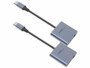 2 Adaptateur USB-C vers jack 3,5 mm avec fonctions Quick Charge et Power Delivery