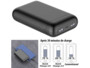 Batterie de secours USB 20.000 mAh PB-225.sc Revolt. Rechargez jusqu'à 3 appareils simultanément : avec une puissance totale de jusqu'à 15 W