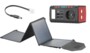 Batterie nomade et convertisseur solaire HSG-240 avec panneau solaire pliable 50 W, par Revolt.