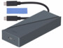 Boîtier USB-C pour disque dur SDD M.2 NVMe avec ventilateur