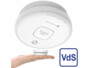 Détecteur de fumée photoélectrique sans fil certifié VdS