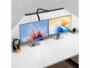 Double lampe de bureau LED à pince télécommandée 1000 lm