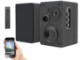 Haut-parleurs stéréo actifs bluetooth avec boîtier en bois MSS-95.usb Auvisio
