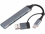 Hub USB-A / USB-C avec 4 ports USB-A