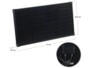 module solaire mobile 60 W avec cellules solaires monocristallines
