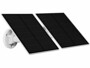 2 panneaux solaires universels 5 W pour caméra IP avec port USB-C de la marque Revolt