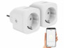 Deux prises connectées SF-510 certifiées Apple HomeKit.