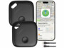 Pack de 2 traceurs localisateurs d'objets et de clés rechargeables SGF-60 compatibles application Localiser de la marque Callstel