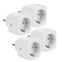 4 prises connectées certifiées Apple HomeKit SF-510 vue d'ensemble