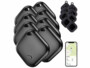 8 mini traceurs localisateurs d'objets et de clés connectés compatibles avec l'application "Localiser" d'Apple de la marque Callstel