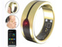 Bague connectée fitness coloris doré