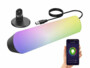 Lampe d'ambiance USB à LED RVB CCT contrôlable par application mobile.