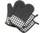 Pack comprenant 2 gants et 2 maniques pour sortir les plats du four sans se brûler.
